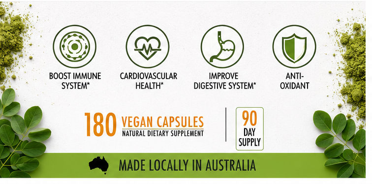 NutraNourished Moringa Capsules Refill