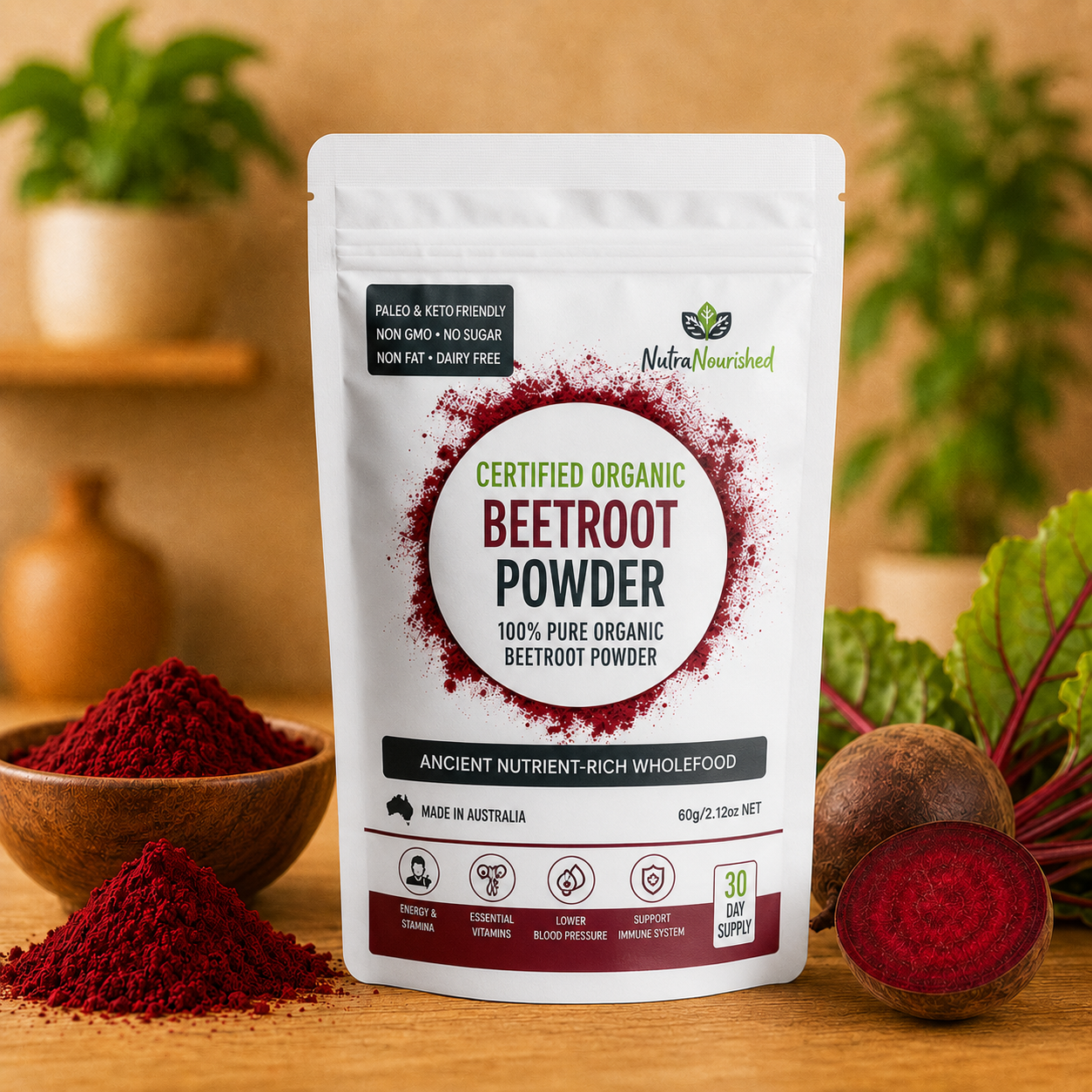 Nutra Nourished Beetroot powder