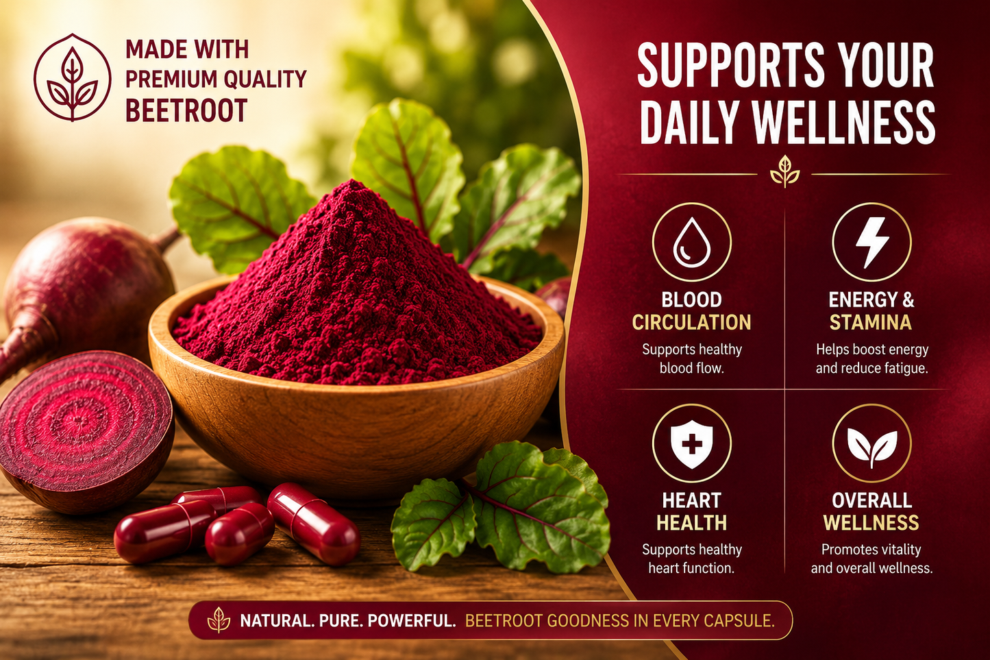 MoringaProducts Beetroot Capsules