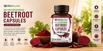 NutraNourished Beetroot Capsules