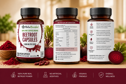 NutraNourished Beetroot Capsules