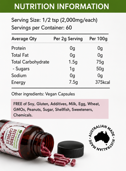 Nutra Nourished Beetroot powder