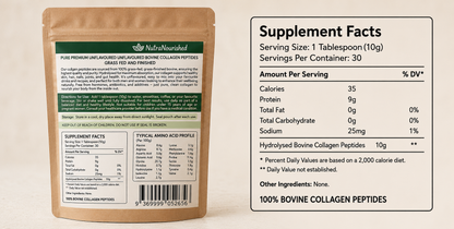 NutraNourished Bovine Collagen Powder