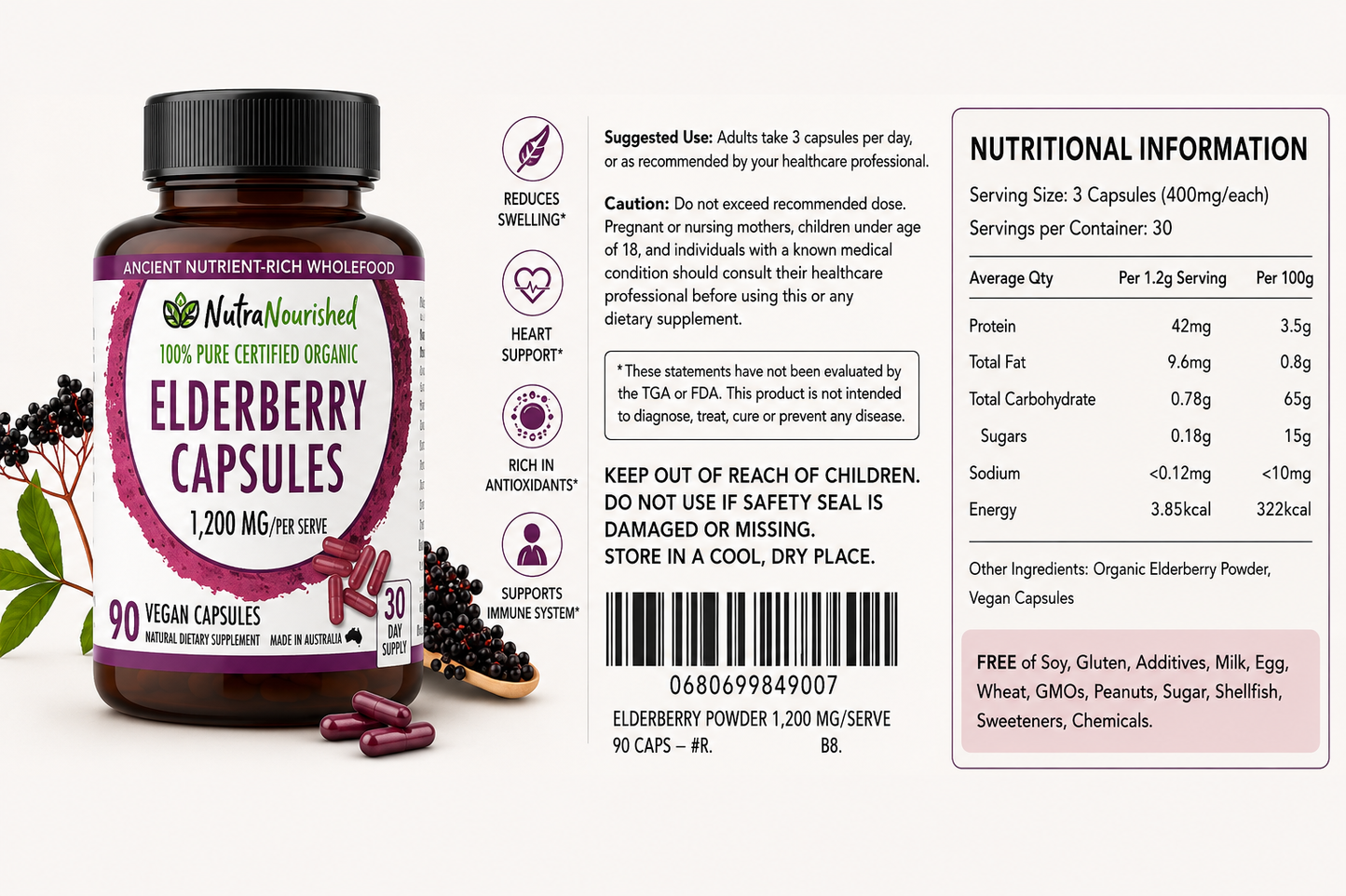 Elderberry Capsules