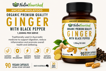 Ginger with Black Pepper Capsules