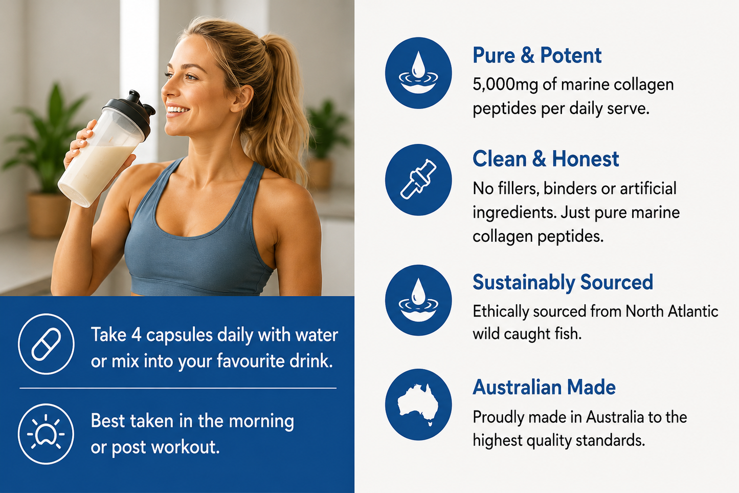 NutraNourished Marine Collagen Powder