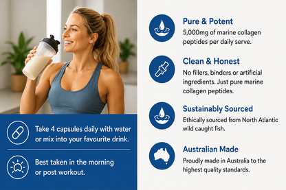 NutraNourished Marine Collagen Powder