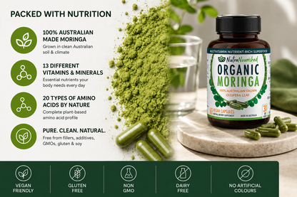 NutraNourished Moringa Leaf Capsules