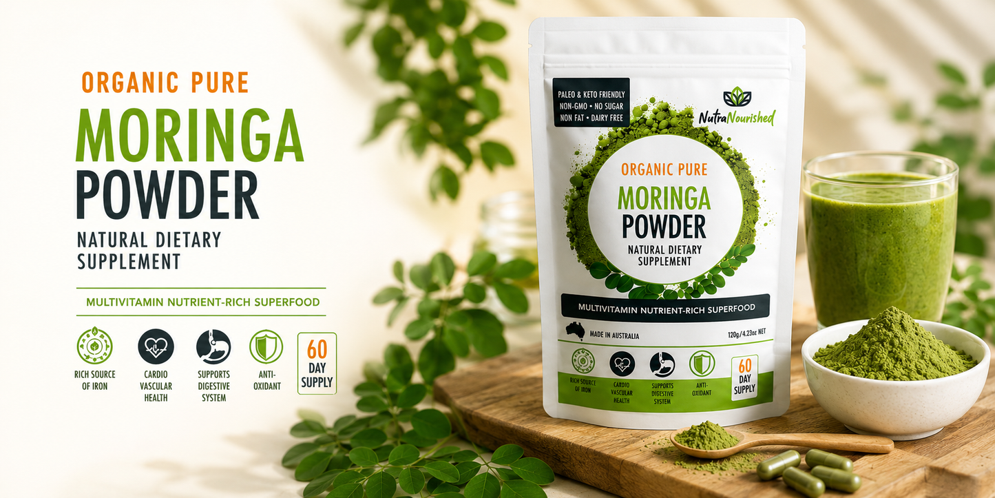 NutraNourished Moringa Leaf Powder