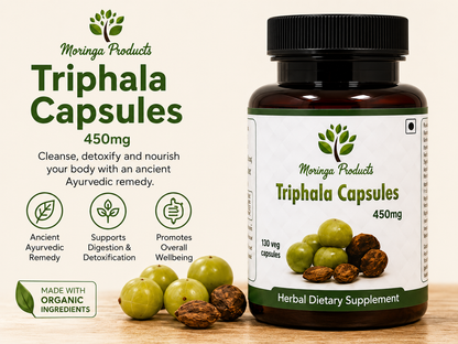 MoringaProducts Triphala Capsules