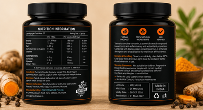 MoringaProducts Turmeric-Pepper Capsules