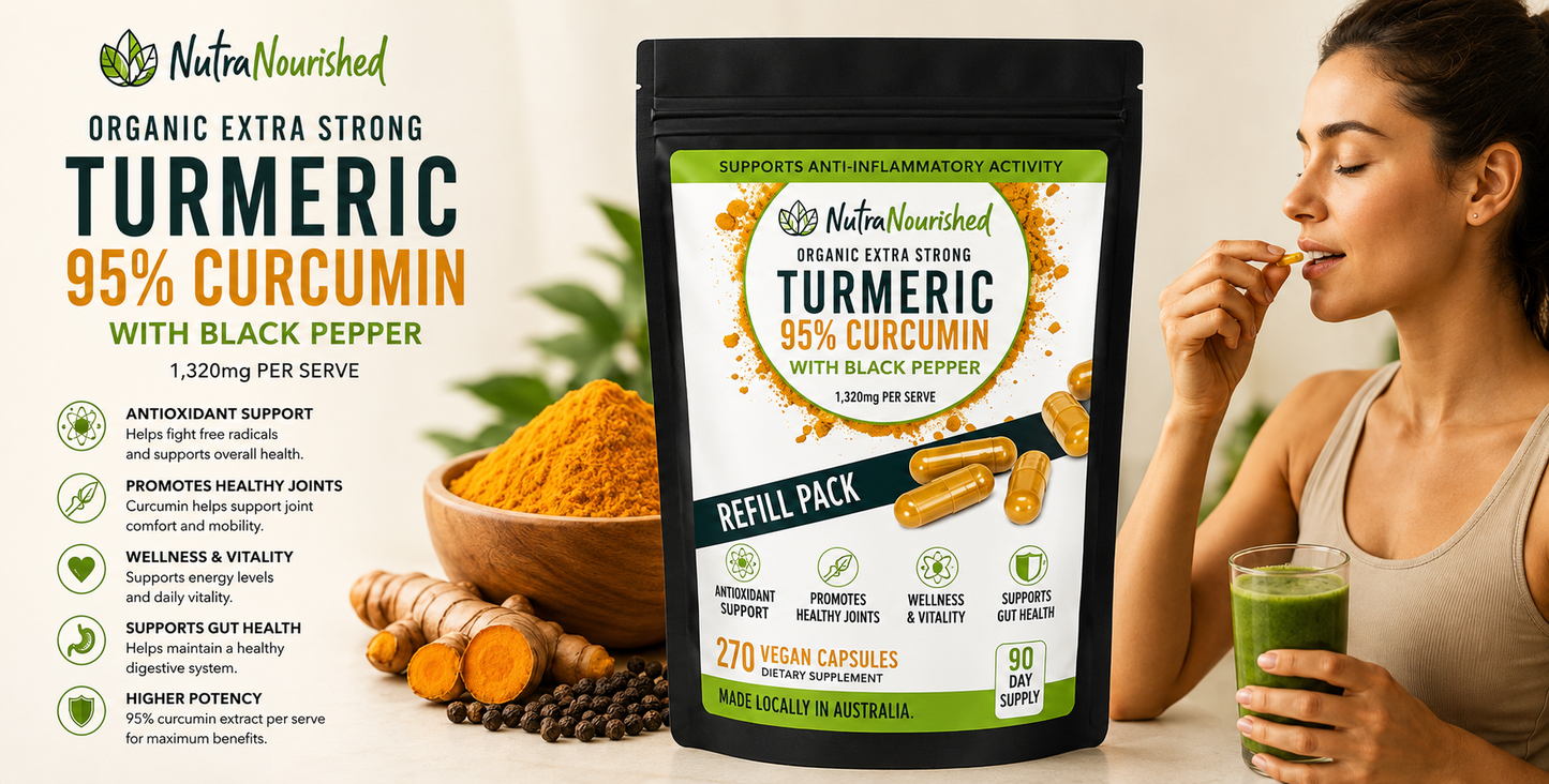 NutraNourished Turmeric Refill  Capsules