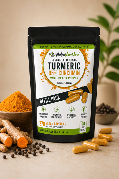 NutraNourished Turmeric Refill  Capsules