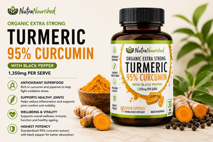 NutraNourished Turmeric Capsules