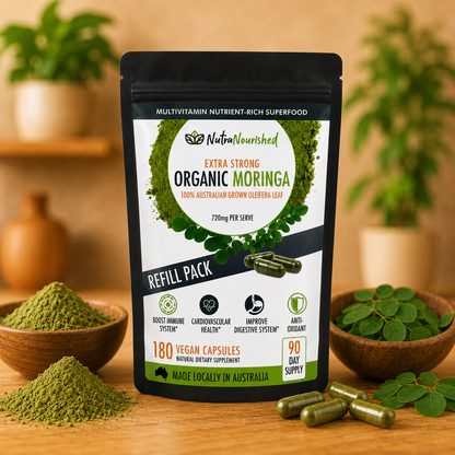 NutraNourished Moringa Capsules Refill