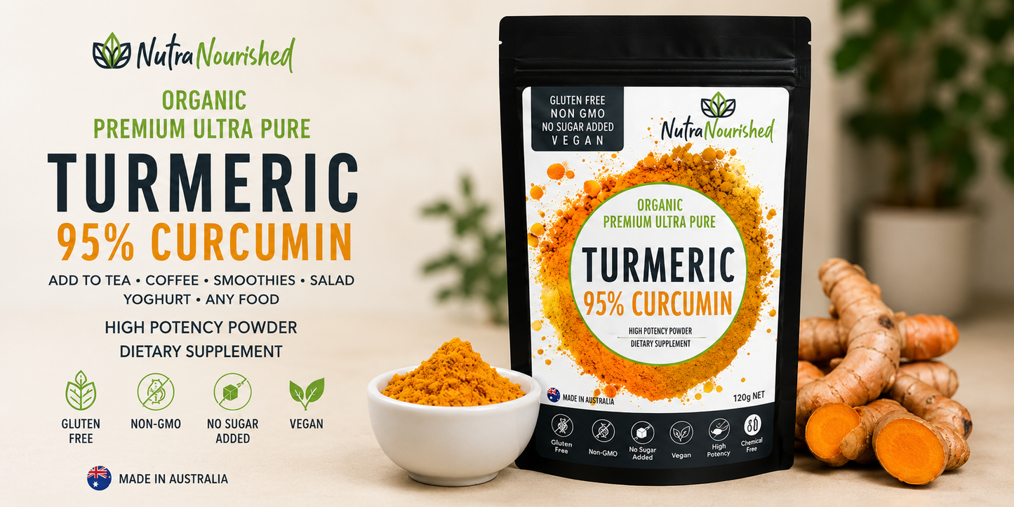 NutraNourished Curcumin Turmeric Powder