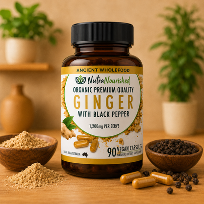 Ginger with Black Pepper Capsules