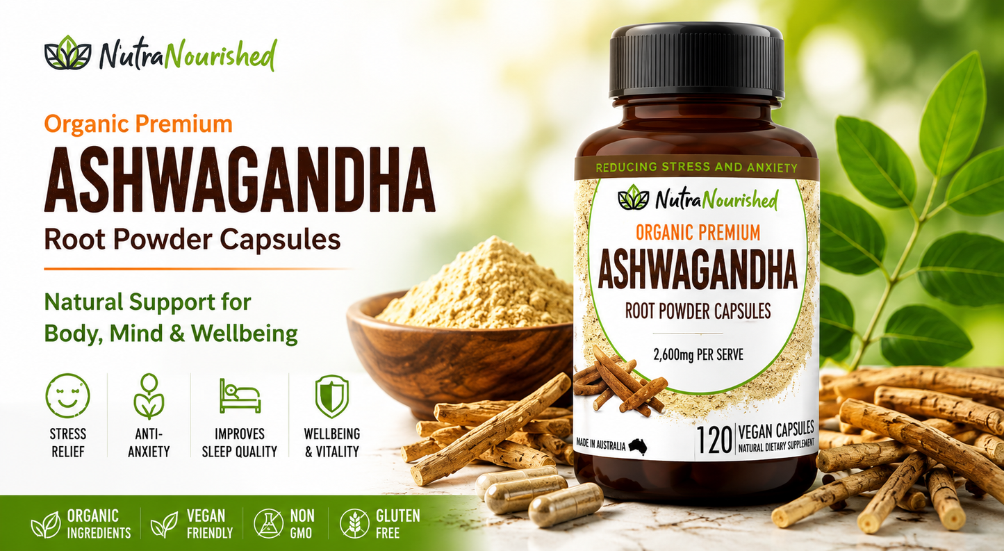 NutraNourished Ashwagandha Capsules