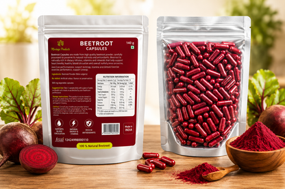 MoringaProducts Beetroot Capsules – 140g